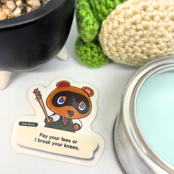 Tom Nook - Animal Crossing Sticker - Image 4