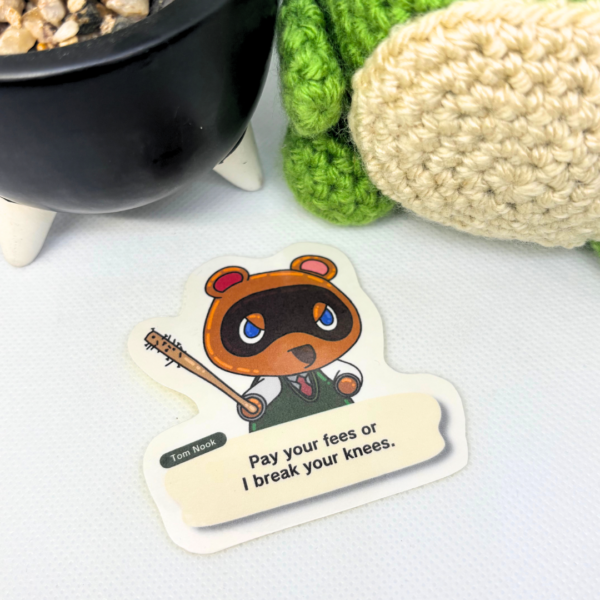 Tom Nook - Animal Crossing Sticker - Image 6