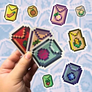 Stardew Valley Inspired Seed Stickers