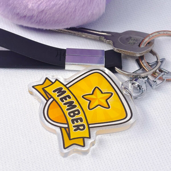 Club Penguin Member Badge Acrylic Keychain - Image 9