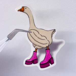 Goose in GoGo Boots