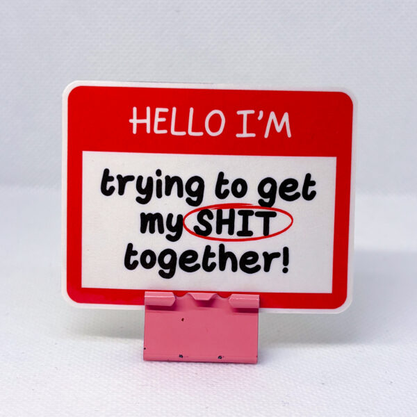 Hello I'm Trying To Get My Shit Together - Image 5