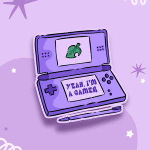 Yeah Im a Gamer DS Sticker