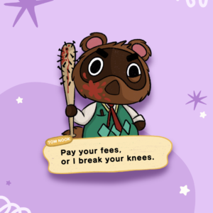 Tom Nook Animal Crossing Sticker