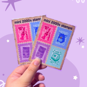 2000s Stamps Mini Sticker Sheet