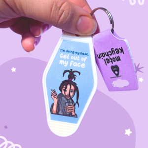Bratz I'm Doing My Best Motel Keychain