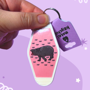 Moodeng Yap Motel Keychain