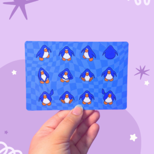 Club Penguin Postcard