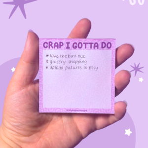 Crap I Gotta Do Memopad